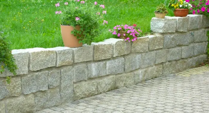 Leistung Granit Mauersteine