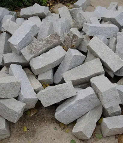 Leistung Granit Palisaden